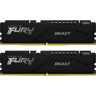 Kingston Pamięć DDR5 Fury Beast Black 64GB(232GB)5600 CL36